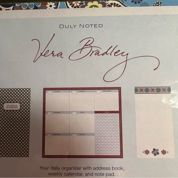 Vera Bradley Purse And Paper Bundle NWT - Picture 11 of 11